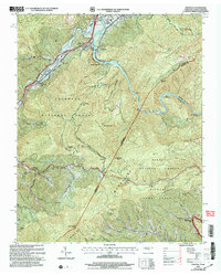 Download a high-resolution, GPS-compatible USGS topo map for Chestoa, TN (2004 edition)