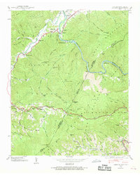 Download a high-resolution, GPS-compatible USGS topo map for Chestoa, TN (1969 edition)
