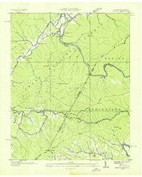 Download a high-resolution, GPS-compatible USGS topo map for Chestoa, TN (1935 edition)