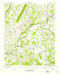 Download a high-resolution, GPS-compatible USGS topo map for Chuckey, TN (1956 edition)