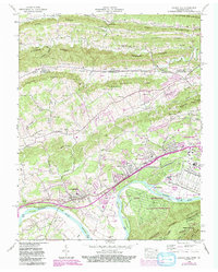 Download a high-resolution, GPS-compatible USGS topo map for Church Hill, TN (1993 edition)