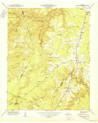 Download a high-resolution, GPS-compatible USGS topo map for Clarkrange, TN (1950 edition)