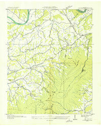 Download a high-resolution, GPS-compatible USGS topo map for Clevenger, TN (1935 edition)