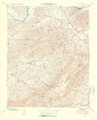 1940 Map of Clevenger