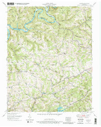Download a high-resolution, GPS-compatible USGS topo map for Clouds, TN (1989 edition)