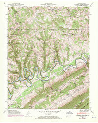 Download a high-resolution, GPS-compatible USGS topo map for Colemen Gap, TN (1970 edition)