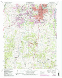 Download a high-resolution, GPS-compatible USGS topo map for Columbia, TN (1990 edition)