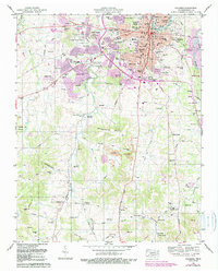 preview thumbnail of historical topo map of Columbia, TN in 1965