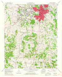 Download a high-resolution, GPS-compatible USGS topo map for Columbia, TN (1967 edition)