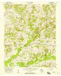 Download a high-resolution, GPS-compatible USGS topo map for Como, TN (1958 edition)