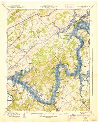 Download a high-resolution, GPS-compatible USGS topo map for Concord, TN (1947 edition)