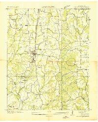 1936 Map of Calloway County, KY
