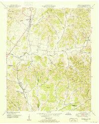 Download a high-resolution, GPS-compatible USGS topo map for Cornersville, TN (1951 edition)