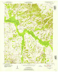 Download a high-resolution, GPS-compatible USGS topo map for Cottage Grove, TN (1954 edition)