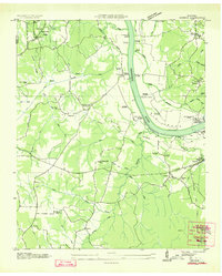 Download a high-resolution, GPS-compatible USGS topo map for Counce, TN (1936 edition)