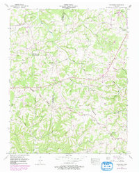 Download a high-resolution, GPS-compatible USGS topo map for Craigfield, TN (1980 edition)