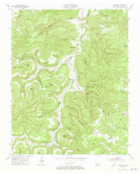 Download a high-resolution, GPS-compatible USGS topo map for Crawford, TN (1973 edition)
