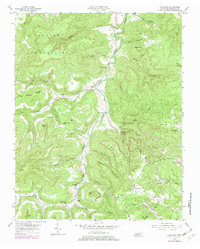 Download a high-resolution, GPS-compatible USGS topo map for Crawford, TN (1979 edition)