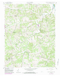 preview thumbnail of historical topo map of Dickson County, TN in 1958