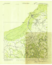 preview thumbnail of historical topo map of Cumberland Gap, TN in 1935