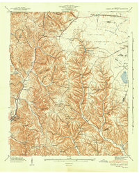Download a high-resolution, GPS-compatible USGS topo map for Cumberland Springs, TN (1943 edition)