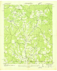 Download a high-resolution, GPS-compatible USGS topo map for Cypress Inn, TN (1936 edition)