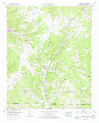 Download a high-resolution, GPS-compatible USGS topo map for Cypress Inn, TN (1977 edition)