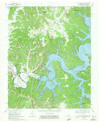 Download a high-resolution, GPS-compatible USGS topo map for Dale Hollow Dam, TN (1971 edition)