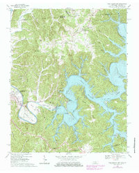 Download a high-resolution, GPS-compatible USGS topo map for Dale Hollow Dam, TN (1979 edition)