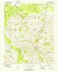 Download a high-resolution, GPS-compatible USGS topo map for Dancyville, TN (1952 edition)