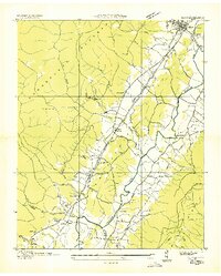 Download a high-resolution, GPS-compatible USGS topo map for Daus, TN (1936 edition)