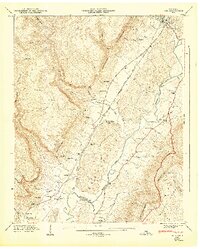 Download a high-resolution, GPS-compatible USGS topo map for Daus, TN (1947 edition)