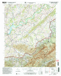 Download a high-resolution, GPS-compatible USGS topo map for Davy Crockett Lake, TN (2004 edition)