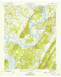 Download a high-resolution, GPS-compatible USGS topo map for Decatur, TN (1962 edition)