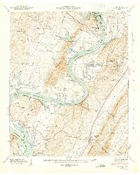 Download a high-resolution, GPS-compatible USGS topo map for Decatur, TN (1946 edition)