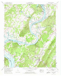 Download a high-resolution, GPS-compatible USGS topo map for Decatur, TN (1975 edition)