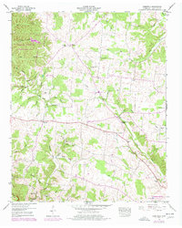 preview thumbnail of historical topo map of Lawrence County, TN in 1950