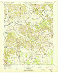 1951 Map of Ardmore, TN