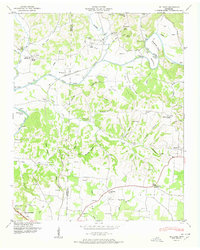 1951 Map of Dellrose, TN