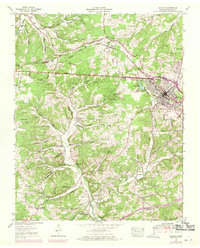 Download a high-resolution, GPS-compatible USGS topo map for Dickson, TN (1970 edition)