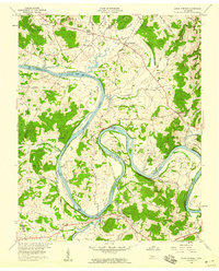 Download a high-resolution, GPS-compatible USGS topo map for Dixon Springs, TN (1959 edition)