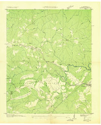 Download a high-resolution, GPS-compatible USGS topo map for Dorton, TN (1936 edition)