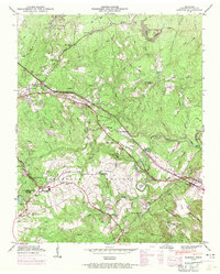 Download a high-resolution, GPS-compatible USGS topo map for Dorton, TN (1971 edition)
