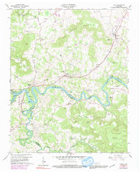 Download a high-resolution, GPS-compatible USGS topo map for Doyle, TN (1991 edition)
