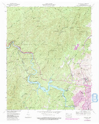 Download a high-resolution, GPS-compatible USGS topo map for Ducktown, TN (1991 edition)