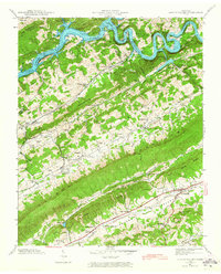 Download a high-resolution, GPS-compatible USGS topo map for Dutch Valley, TN (1965 edition)