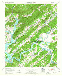 Download a high-resolution, GPS-compatible USGS topo map for Elverton, TN (1965 edition)