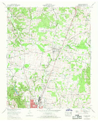 Download a high-resolution, GPS-compatible USGS topo map for Ethridge, TN (1969 edition)