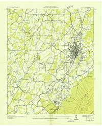 Download a high-resolution, GPS-compatible USGS topo map for Etowah, TN (1935 edition)