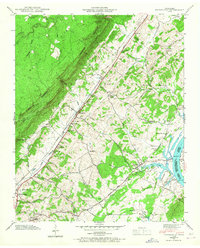 Download a high-resolution, GPS-compatible USGS topo map for Evensville, TN (1946 edition)
